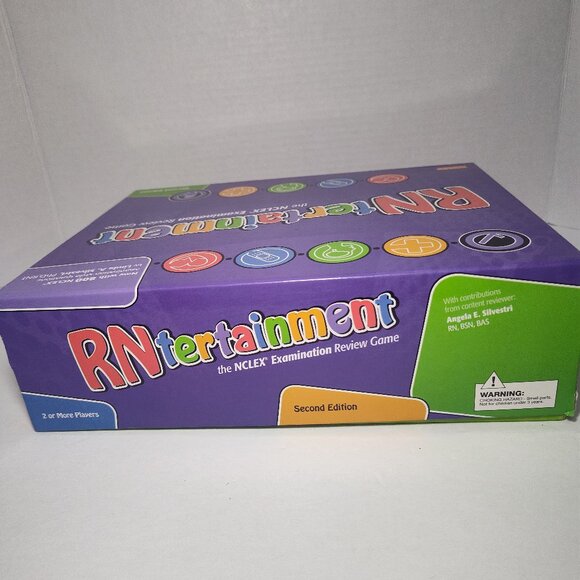 Rntertainment NCLEX-RN Examination Review Game COMPLETE Linda Ann Silvestri 2nd - Picture 4 of 12